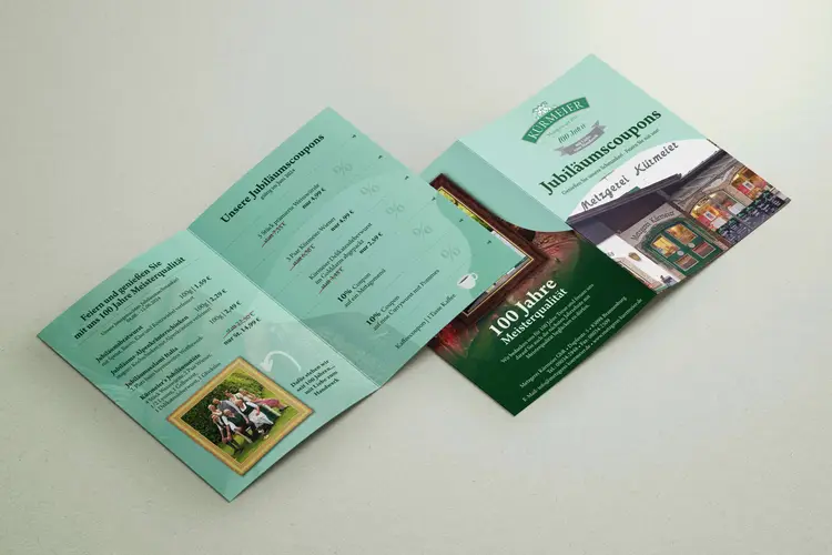 Metzgerei Kürmeier Falzflyer